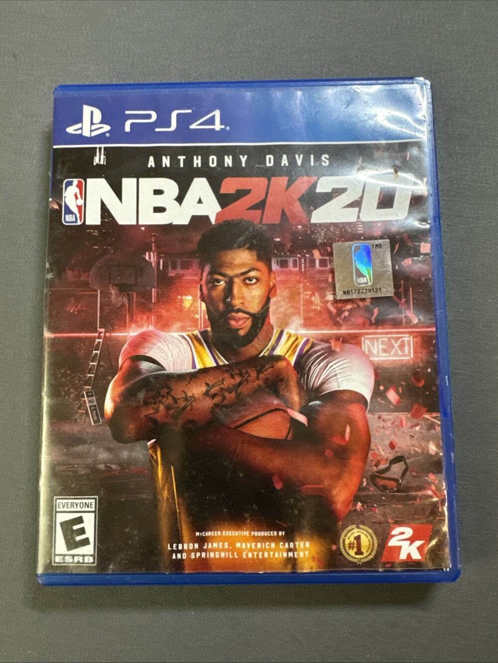 NBA 2K20 - Sony PlayStation 4 PS4 Basketball Complete CIB
